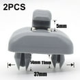 thumbnail image 4 of 2 soportes con gancho para parasol para Audi A1, A3, A4, A5, Q3, Q5, B6, B7, B8, 4 of 5