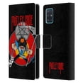 thumbnail image 1 of Head Case Designs Officially Licensed Motley Crue Key Art Allister Leather Book Wallet Case Cover Compatible with Samsung Galaxy A51 (2019), 1 of 6