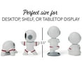thumbnail image 3 of Class Collections White Yoga Astronaut 4 inch Resin Stone Collectible Figurines Set of 4, 3 of 5