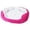 Hot Pink, variant on Orthopedic Dog Bed for Small Dogs, Plush Fleece Puppy Bed Soft Warm Pet Bed Cushion Cozy Dog Beds Washable Pet Beds for Small Medium Dogs Indoor Use Gray 17.7x15.7 in