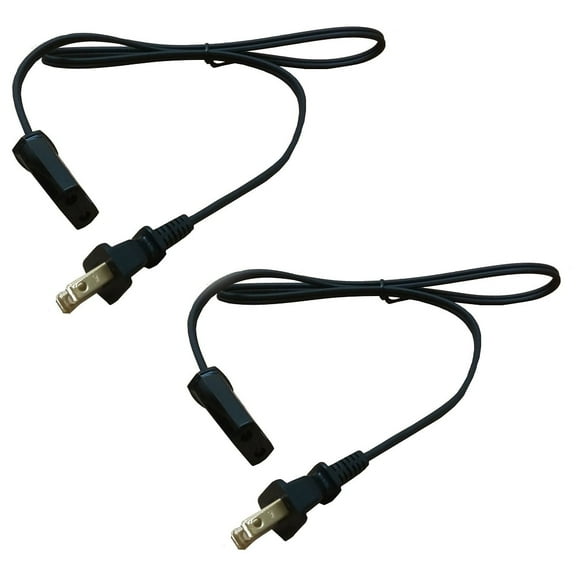 West Bend Slow Cooker Crock Pot Power Cord Replaces P193-74, 2 Pack