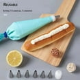 thumbnail image 6 of Cake Decorating Tip Sets Stainless Steel Cream Nozzle Pastry Tools Accessories Cake Decorating Pastry Bag Kitchen Baking Set, 6 of 7