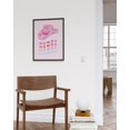 thumbnail image 6 of HAUS AND HUES Pink Posters Preppy Posters - Pink Posters for Room Aesthetic Preppy Paintings Dorm Wall Art for College Girls Cute Preppy Room Decor VSCO Posters Pink Pictures BLACK FRAMED 12" x 16", 6 of 6