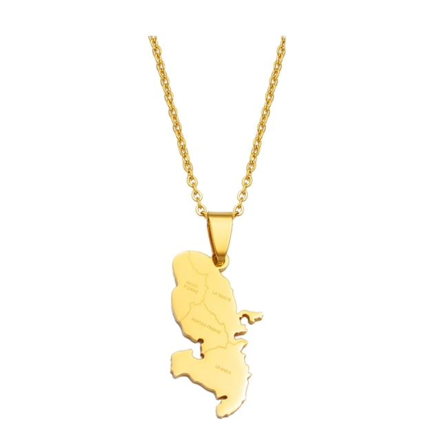 Wweixi Easy To Match With Other Accessories Pendant Necklace For Women Suitable Gold