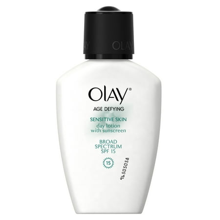 OLAY Age Defying Sensitive Skin Lotion, SPF15, 3.4 fl. oz.