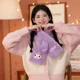 thumbnail image 5 of Bufanda Kawaii Sanrio Cinnamoroll para el cuello, bufanda de peluche mullida de Anime femenino Kuromi My Melody Cross, regalos de invierno coreanos para niñas, 5 of 5
