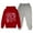 Watermelon Red, variant on Big Boys Tracksuit Hooded Long Sleeve Sweatpant Jogger Set Loose Fit Hoodie Sets 2 Pieces Sweat Suits for Boys Back To School