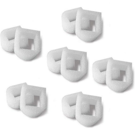 Qzbhct Cat Water Fountain Filter Replacement for Drinkwell Stainless Steel 360 Water Fountain (12 Pack)