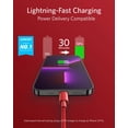 thumbnail image 2 of Cable de carga Anker New Nylon USB-C a Lightning de 1,8 m para iPhone, 2 of 7