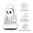 thumbnail image 4 of Wukai Cute Ghost Simple Drawing Full Set Car Seat Covers with Soft Padding Universal Auto Front Seats Protector and Cushion Mat, 4 of 5