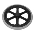thumbnail image 1 of 14 inch 350 x 30 mm Wheelchair Replacement Wheel, 6001 Bearing, 12 mm Inner Hole, Walker Wheel, 1 of 2