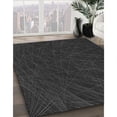 thumbnail image 2 of Ahgly Company Indoor Rectangle Patterned Midnight Gray Area Rugs, 8' x 10', 2 of 6
