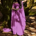 thumbnail image 1 of Costumes de Cosplay pour Femmes Halloween Gothique Rétro Robe Corset à Manches Longues, 1 of 5