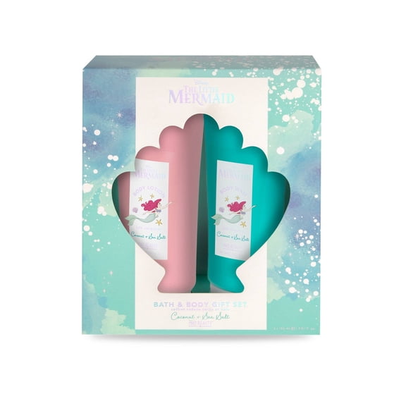 Little Mermaid Bath & Body Gift Set, Coconut & Sea Salt