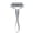 Silver, variant on Silver Silver Tone Metal Micro Needle Derma Roller Massage Tool For Face Neck Hand Body Acupuncture Skin Therapy
