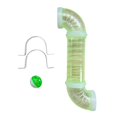 thumbnail image 1 of Part de bricolaje de tablero ocupado, aprendizaje de tubo de desarrollo temprano, material de bricolaje, accesorios sensoriales para niños regalos de Verde, 1 of 8