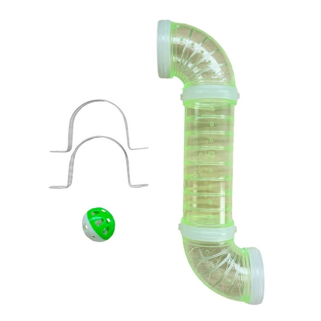 Part de bricolaje de tablero ocupado, aprendizaje de tubo de desarrollo temprano, material de bricolaje, accesorios sensoriales para niños regalos de Verde
