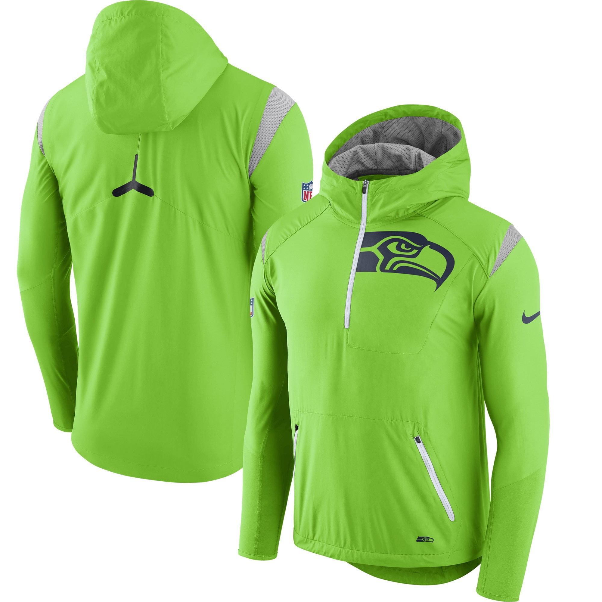 neon green nike jacket