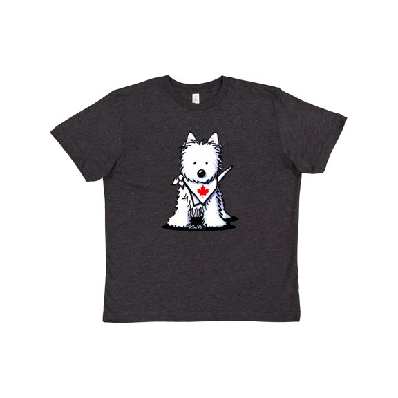 Inktastic Canada Day Westie Youth T-Shirt