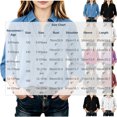 thumbnail image 3 of Smupbvky Corduroy Tops for Girl Collared Button up Shirts with Front Pocket Fall Long Sleeve Dressy Casual Blouses (10-11 Years, Pink), 3 of 9