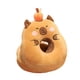 thumbnail image 2 of Almohada para la siesta, muñeco de peluche de carpincho, ligero, práctico, portátil, suave, para el aula. Ojos entrecerrados, 2 of 9