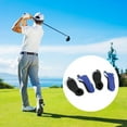 thumbnail image 3 of 4Pcs Thick Golf Hybrid Headcovers Interchangeable No. Tag Head Cover Golf Accs Blue, 3 of 8