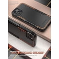 thumbnail image 2 of Poetic Neon Case for iPhone 15, Dual Layer Heavy Duty Drop Protection, Black, 2 of 6