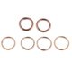 thumbnail image 3 of 1 Pair Stainless Steel Hoop Earrings Lip Nose Helix Piercing Rose Gold 6mm------Product code 74842, 3 of 5