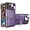Purple, variant on for iPhone 16 Pro Max 6.9" Case with Magnetic Ring Kickstand, Rugged Military Grade Shockproof Heavy Duty Case with Slide Camera Lens Cover for Apple iPhone 16 Pro Max JS-Black