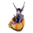 thumbnail image 3 of Amy Brown Halloween Hide and Seek Lavender Fairy And Dragon In Pumpkin Figurine, 3 of 9