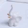 thumbnail image 7 of Mightlink Animal Statue Creative Shape Vibrant Color Mirror Polish Adorable Realistic Looking Decorative Shatterproof Rabbit Elephant Figurine Desktop Mini Statue for Home, 7 of 7