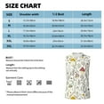 thumbnail image 5 of Lsque Colorful Mushrooms and Plants Print Men's Cotton Blend Sleeveless Muscle Shirts (S-3XL)- Moisture Wicking, Odor Protection, UPF 30+,Large, 5 of 8