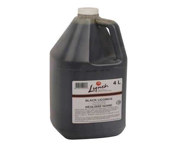 Lynch Syrup Drink Black Licorice 4LT/1.05 Gallon (2/Case