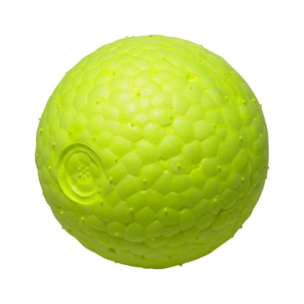 Methold ETPU bolas de juguete resistentes a mordeduras para el cuidado de mascotas productos interactivos para perros Oro puro 7cm