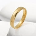 thumbnail image 3 of Classic 18K Gold Plated Simple Band Ring for Women - Thin 2mm Gold and Silver Rings for Women and Men, 3 of 6