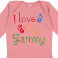 thumbnail image 4 of Inktastic I Love My Gammy Boys or Girls Long Sleeve Baby Bodysuit, 4 of 5