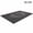 Black and grey, variant on Reversible Waterproof Outdoor Rug, UV Resistant Plastic Straw Mat, Durable Easy Clean Portable Floor Carpet for Patio Deck Garden RV Camping - Grey 8x10ft