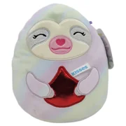 Squishmallows Kellytoy 5-Inch Plush - Valentine's Day Squad (Taylor Sloth)