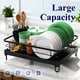 thumbnail image 4 of Kitsure Escurreplatos - Escurreplatos que ahorra espacio, escurreplatos para encimera de cocina, escurridor de cocina de acero inoxidable duradero con soporte para cubiertos, escurridor para platos, c, 4 of 4