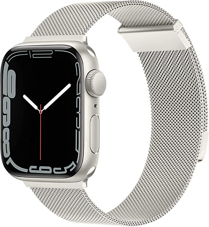 Vanjua Metal Stainless Steel Bands Compatible with Apple Watch Bands