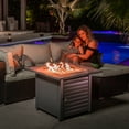 thumbnail image 6 of Endless Summer - The Francesca 30 Inch Square Gas Fire Table, 6 of 8