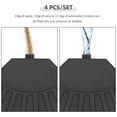 thumbnail image 4 of Ensemble de 4 Poids de Base de Parasol Support de Parasol d'Extérieur pour Base en Croix Portable, 4 of 7