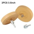 thumbnail image 1 of 2PCS Rubber Scraper Erasers with Adapter Eraser Disc for Drill Removal ​Films, 1 of 10