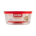 thumbnail image 4 of Recipiente de vidrio Pyrex Simply Store redondo 2 tazas hermetico, 4 of 5