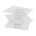thumbnail image 3 of DOLITY Acrylic Cake Stand Cake Tier 3 Tier Flower Organizer Dessert Floating Table Cake Medium, 3 of 9