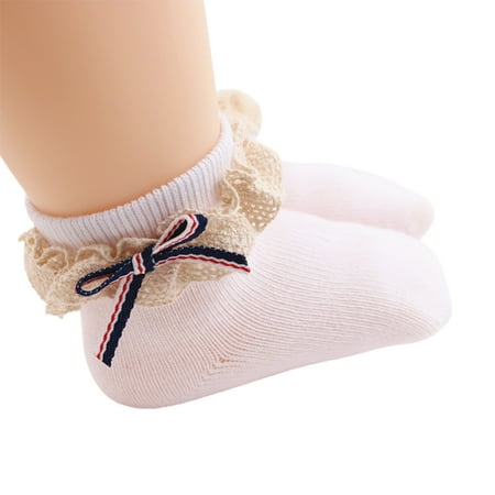 

YMH 1 Pair Baby Sock Soft Harmless Lightweight Cotton Mesh Newborn Toddler Clothes Accessories Socks for Home