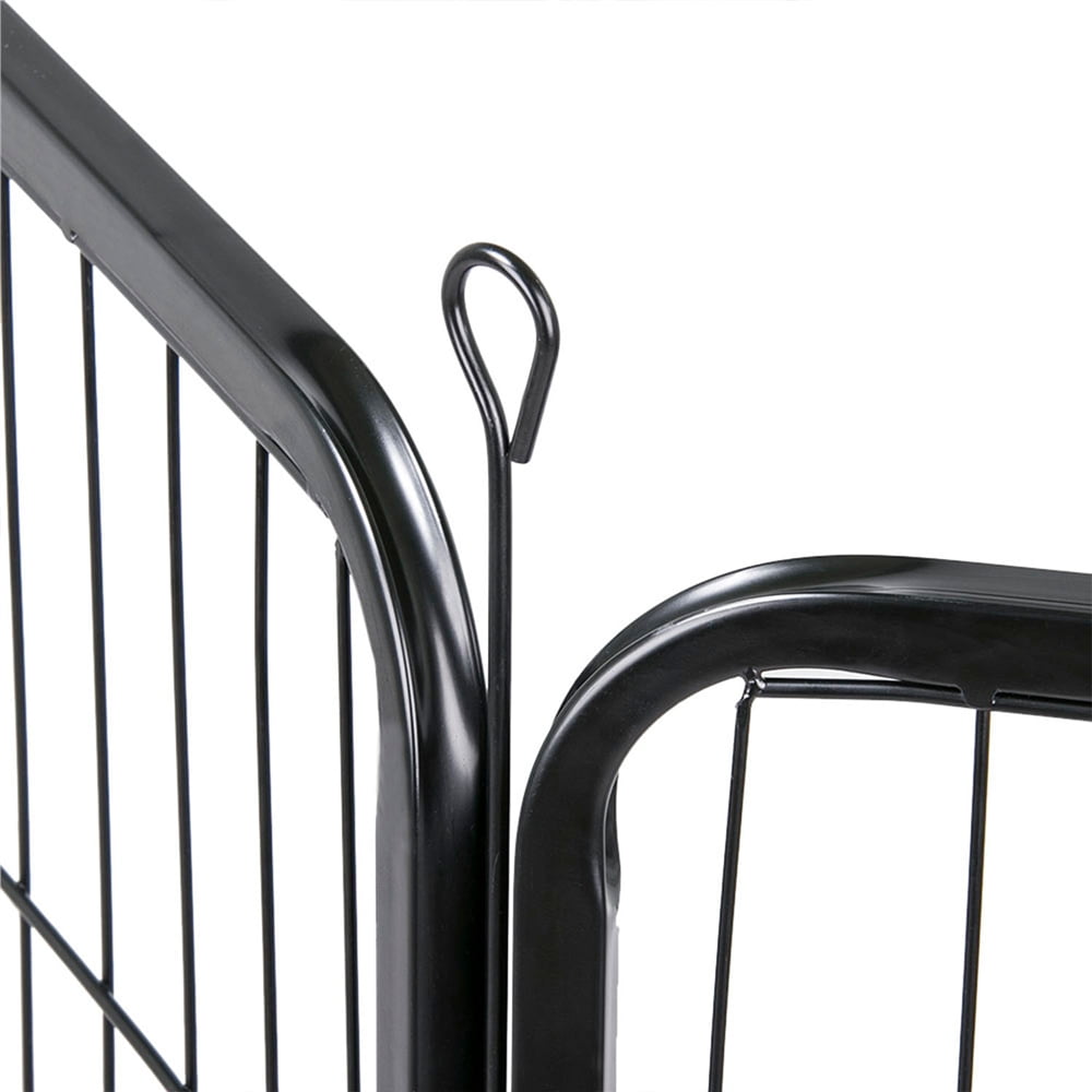 Renwick 6 Panels 24" Heavy Duty Dog Playpen, Black