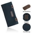 thumbnail image 4 of Unique Bargains 1Pcs Barber Scissors Bag Salons Tool Pouch with Multi-Pockets for Hair Stylists 9.45"x4.92" Blue, 4 of 7