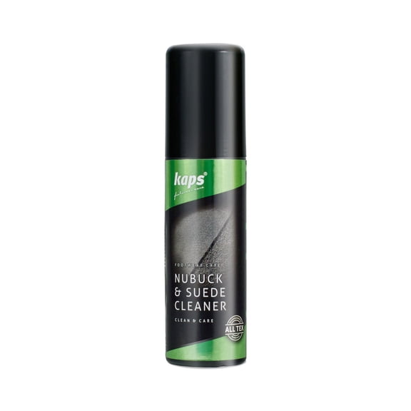 Kaps Nubuck and Suede Boot Shoe Cleaner with Brush Applicator, Leather Cleaner Shoe Care for All Colors, 75 Ml