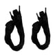 thumbnail image 3 of Par de cordones para patines de exterior, botas de patinaje sobre hielo, cordones para zapatos 1 par negro, 3 of 9